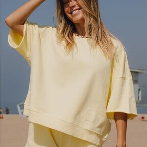 Daily Drills super shorts and cropped sleeve crew